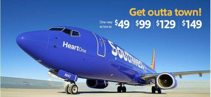 Southwest Fare Sale