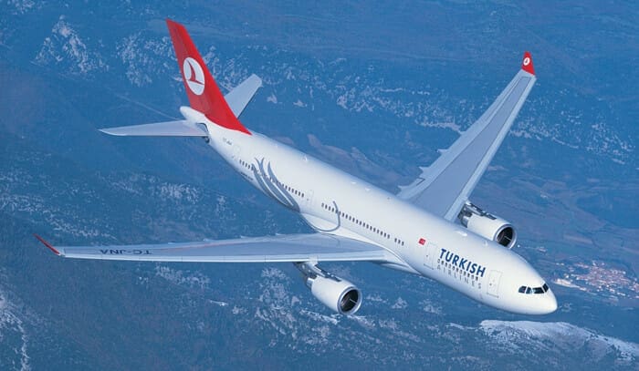 Turkish Airlines Business Class Italy to Singapore