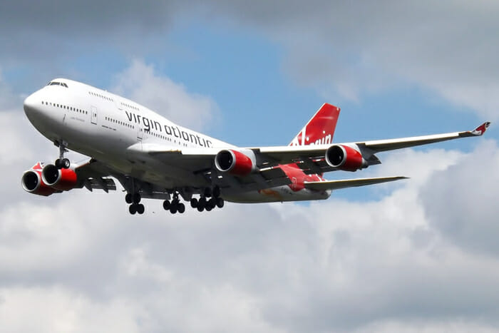 Virgin Atlantic 747