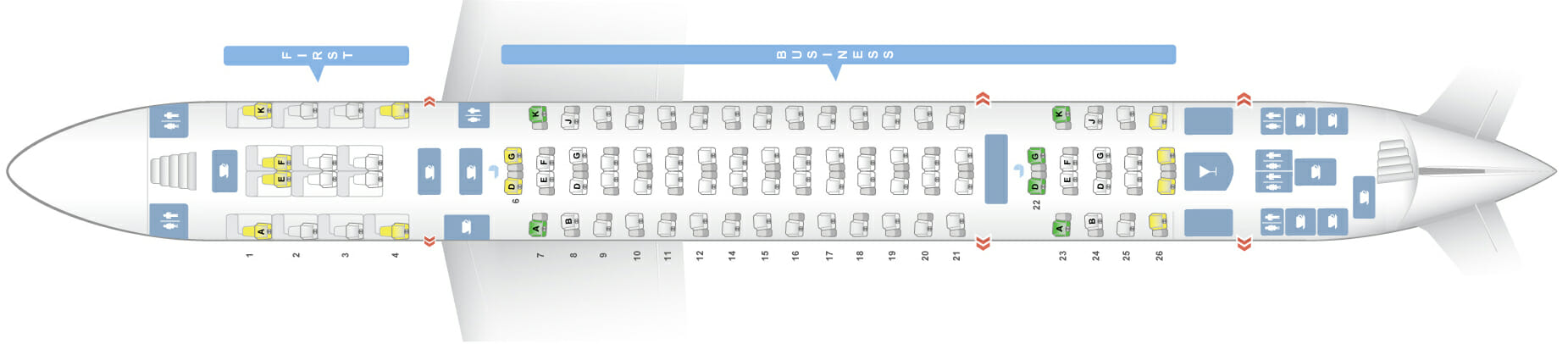 Emirates Qatar Airways To Add More Wide Body Service Europe Emirates A380 Premium Cabins Seat Map