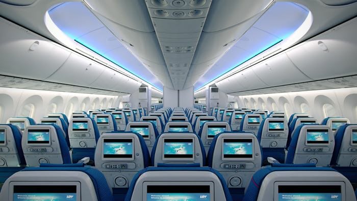Image result for LOT 787 EConomy class