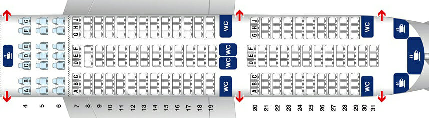 Lot Polish Airlines To Offer Non Stop Service Chicago Lot 787 Economy Premium Seat Map