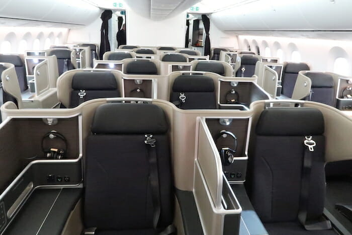 Qantas 787 Business Class